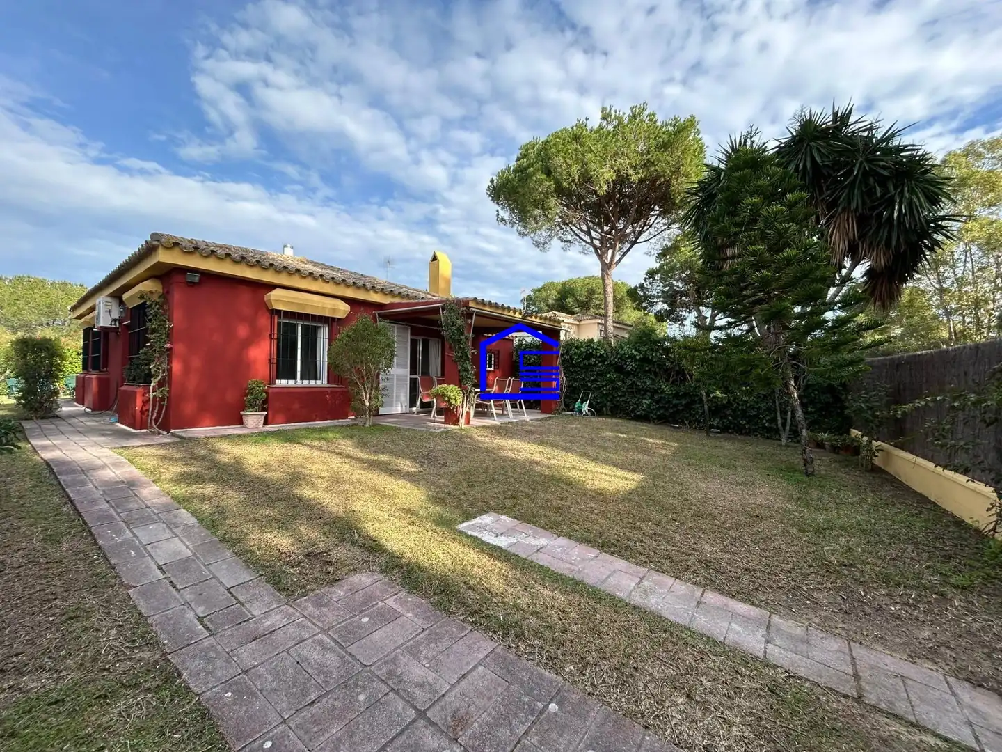 Jardín de Casa o chalet de alquiler en El Puerto de Santa María con Aire acondicionado, Calefacción y Jardín privado