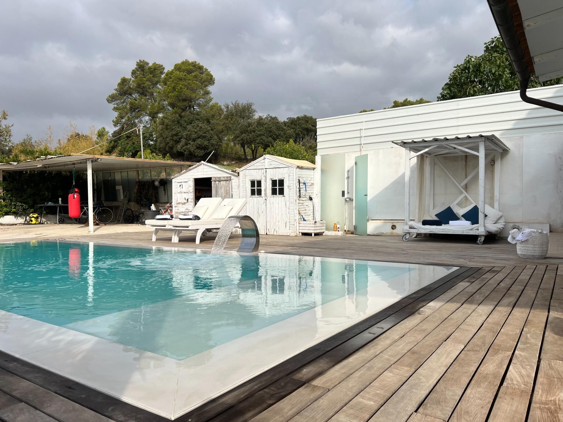 Swimming pool of House or chalet for sale in Inca  with Heating, Private garden and Parquet flooring