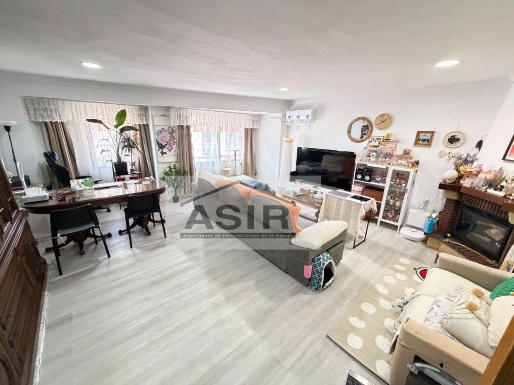 Living room of Flat for sale in Alzira  with Air Conditioner
