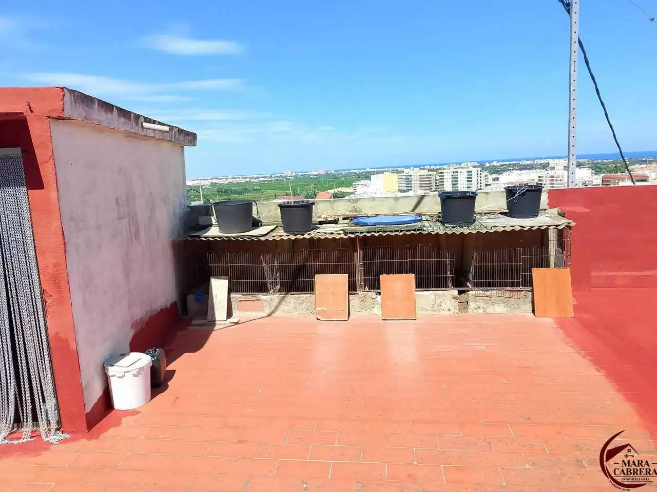 Terrassa de Casa adosada en venda en Oliva amb Aire condicionat, Jardí privat i Terrassa
