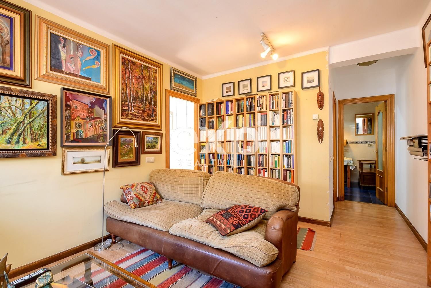 Sala de estar de Piso en venta en Oviedo  con Calefacción y Trastero