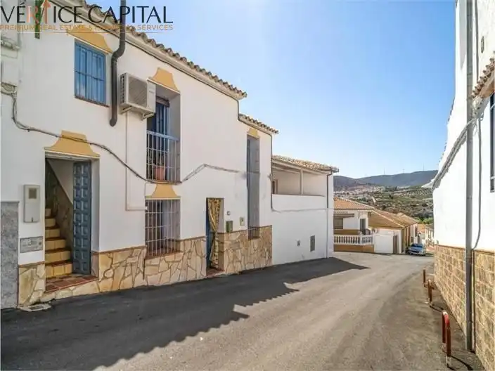 Exterior view of Houses for sale in Villanueva de Algaidas  with Air Conditioner, Terrace and Swimming Pool