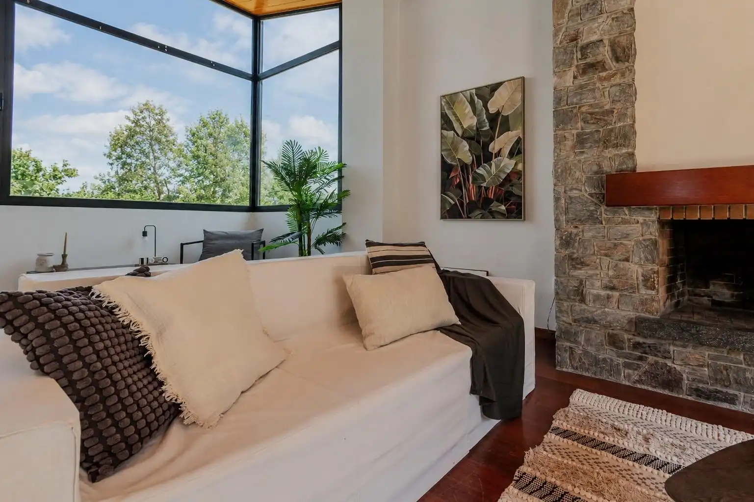 Sala de estar de Casa o chalet en venta en Cerdanyola del Vallès con Aire acondicionado, Calefacción y Jardín privado