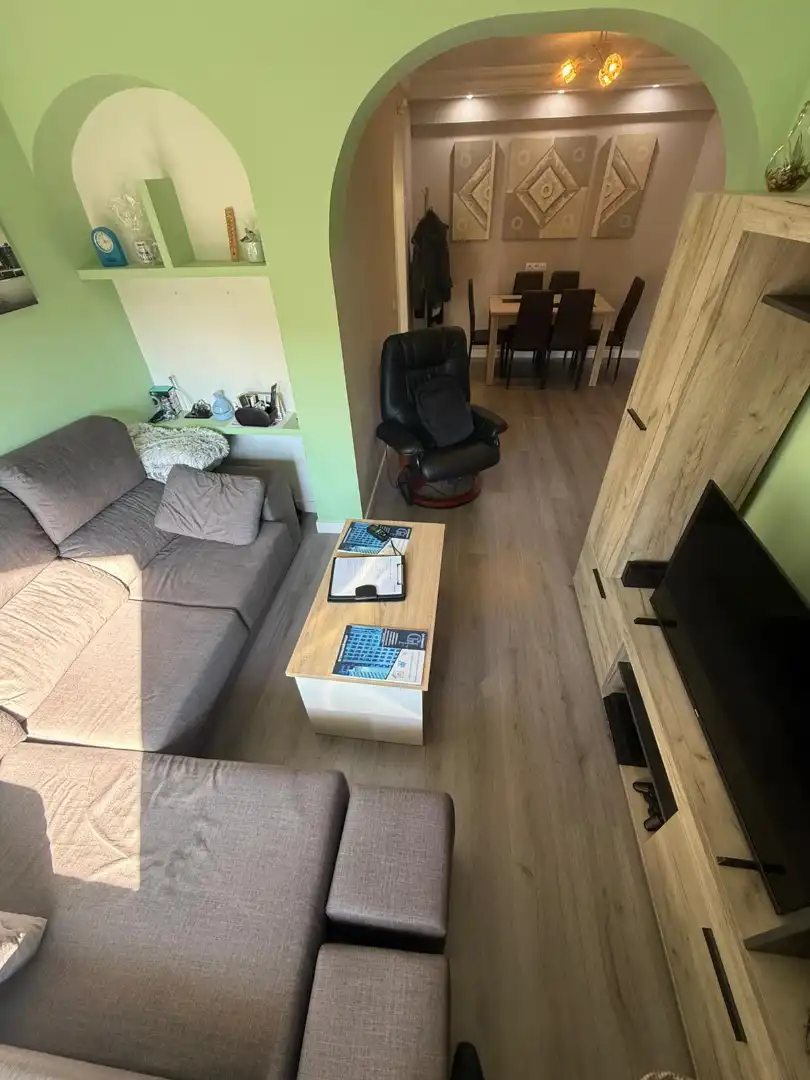 Sala d'estar de Pis en venda en Fuenlabrada amb Aire condicionat, Calefacció i Jardí privat