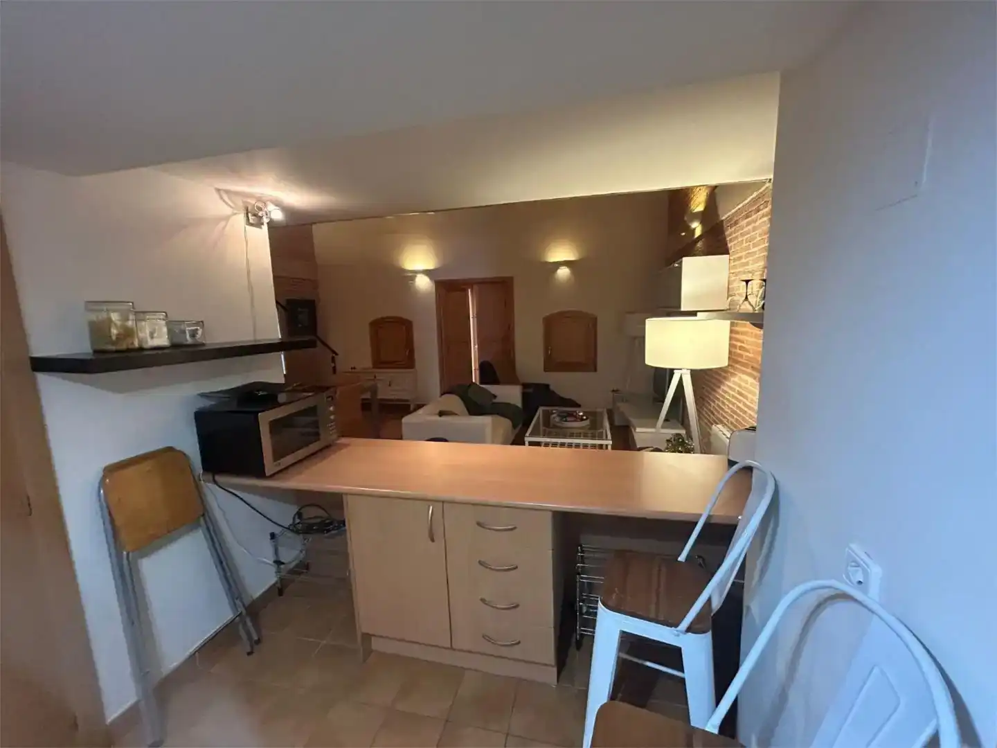 Cocina de Piso en venta en Beceite con Parquet, Amueblado y Balcón