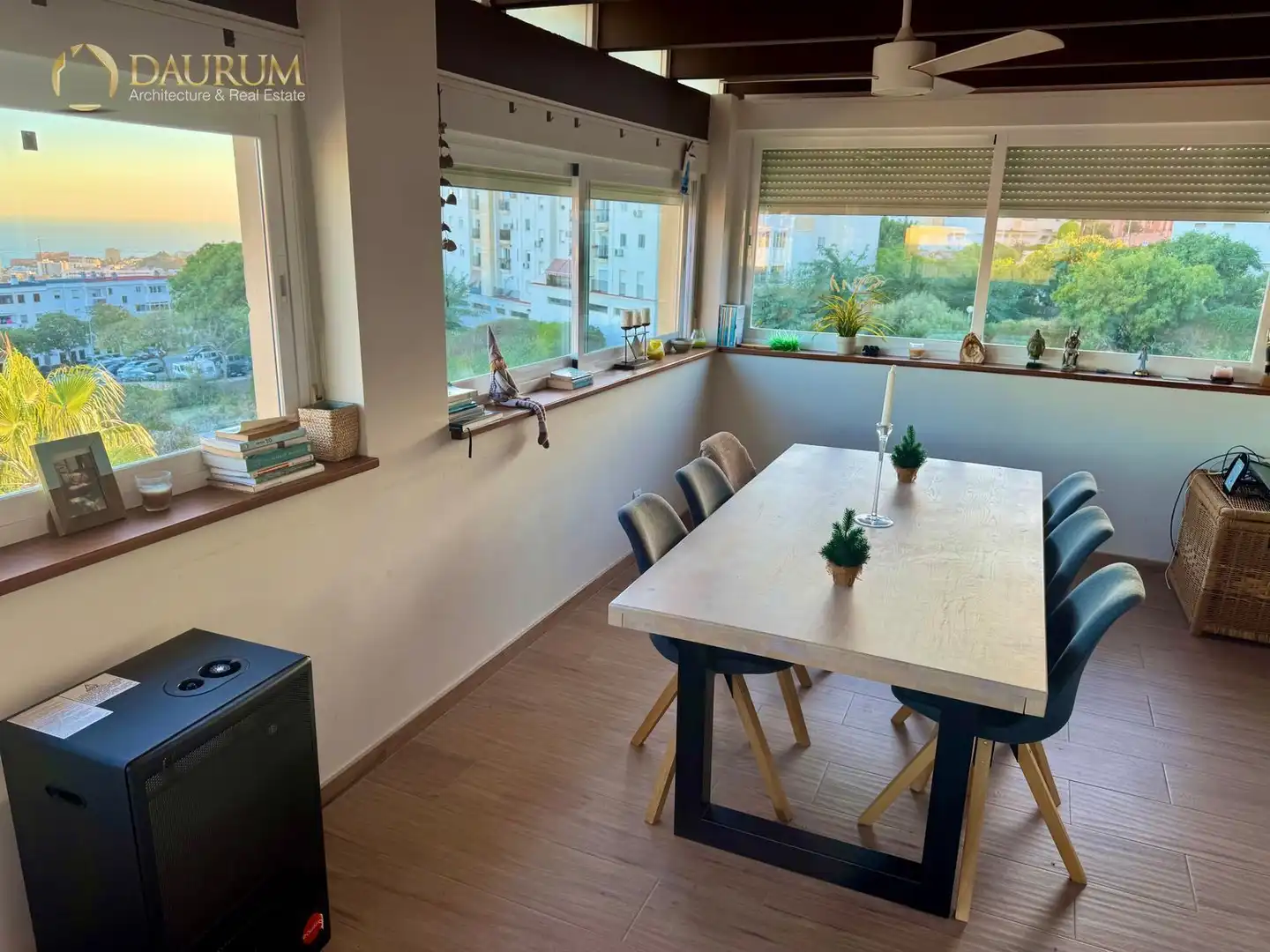 Dining room of Attic for sale in Benalmádena  with Air Conditioner, Terrace and Storage room