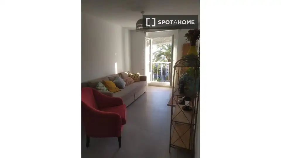 Außenansicht von Wohnung zur untervermieten in Cádiz mit Klimaanlage, Heizung und Terrasse