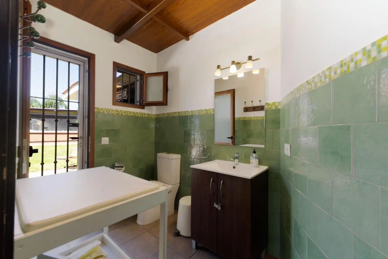 Baño de Finca rústica de alquiler en Mijas