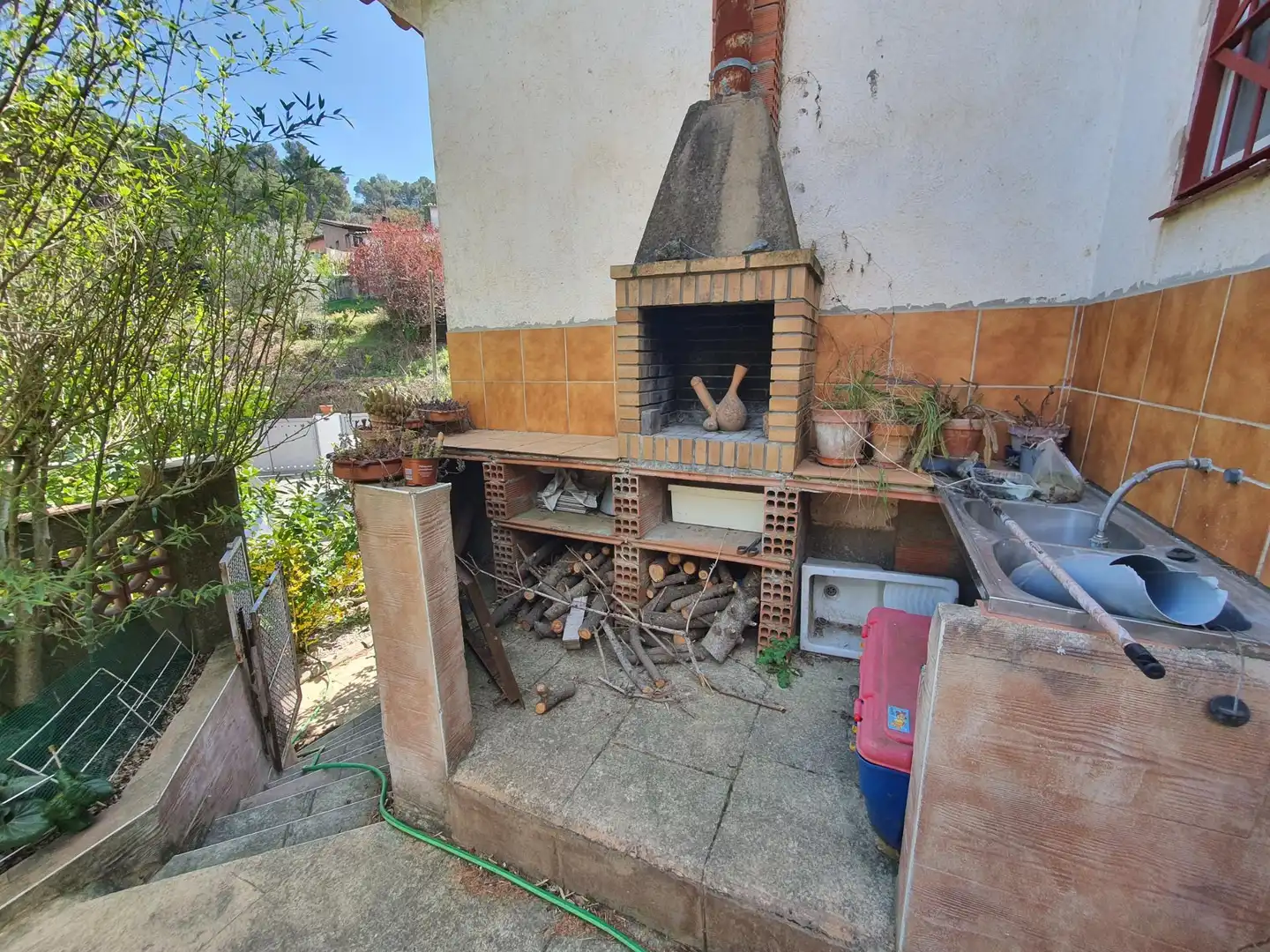 Jardí de Casa o xalet en venda en Sant Cugat del Vallès amb Calefacció, Jardí privat i Terrassa
