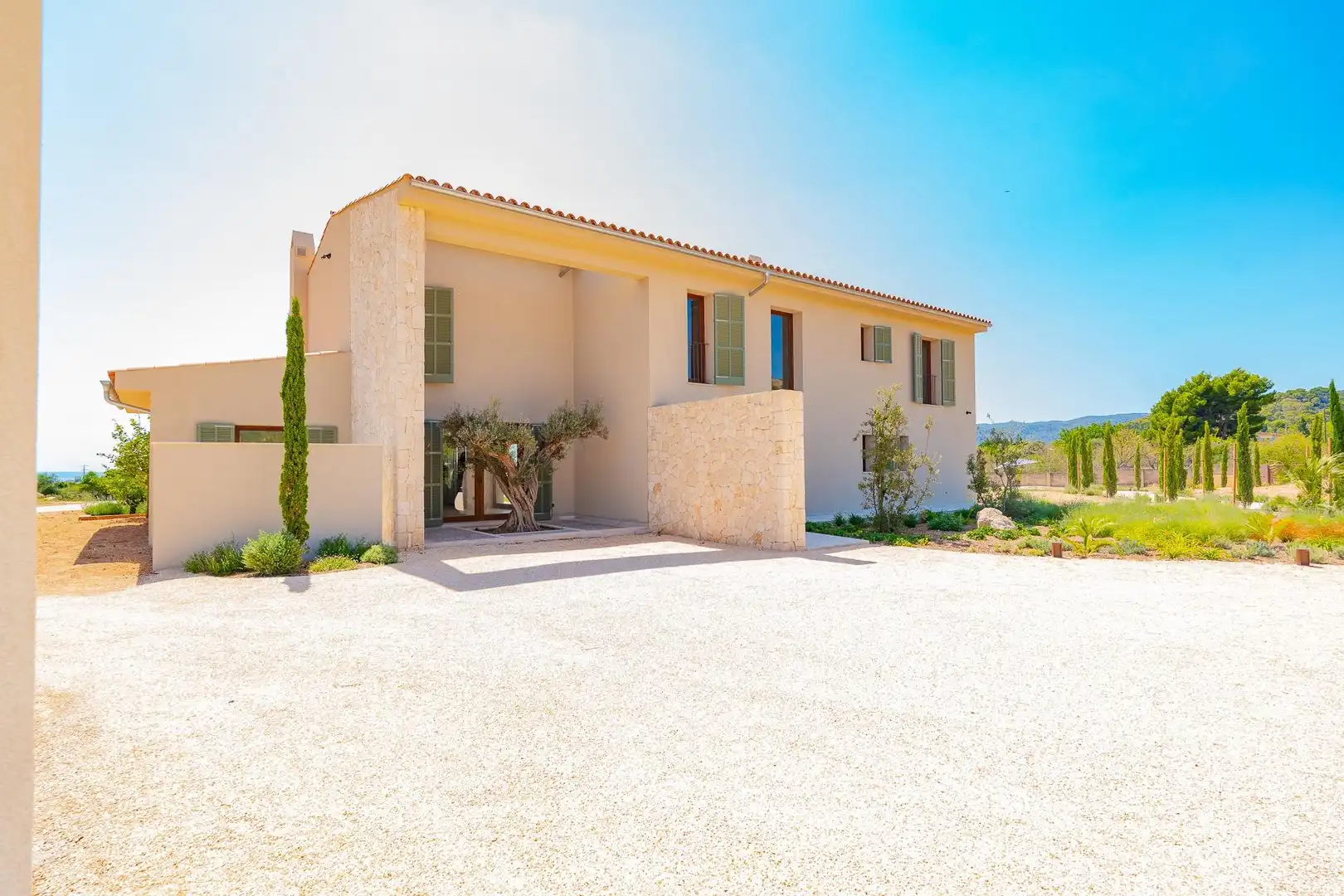 Vista exterior de Finca rústica en venda en  Palma de Mallorca amb Aire condicionat, Jardí privat i Terrassa