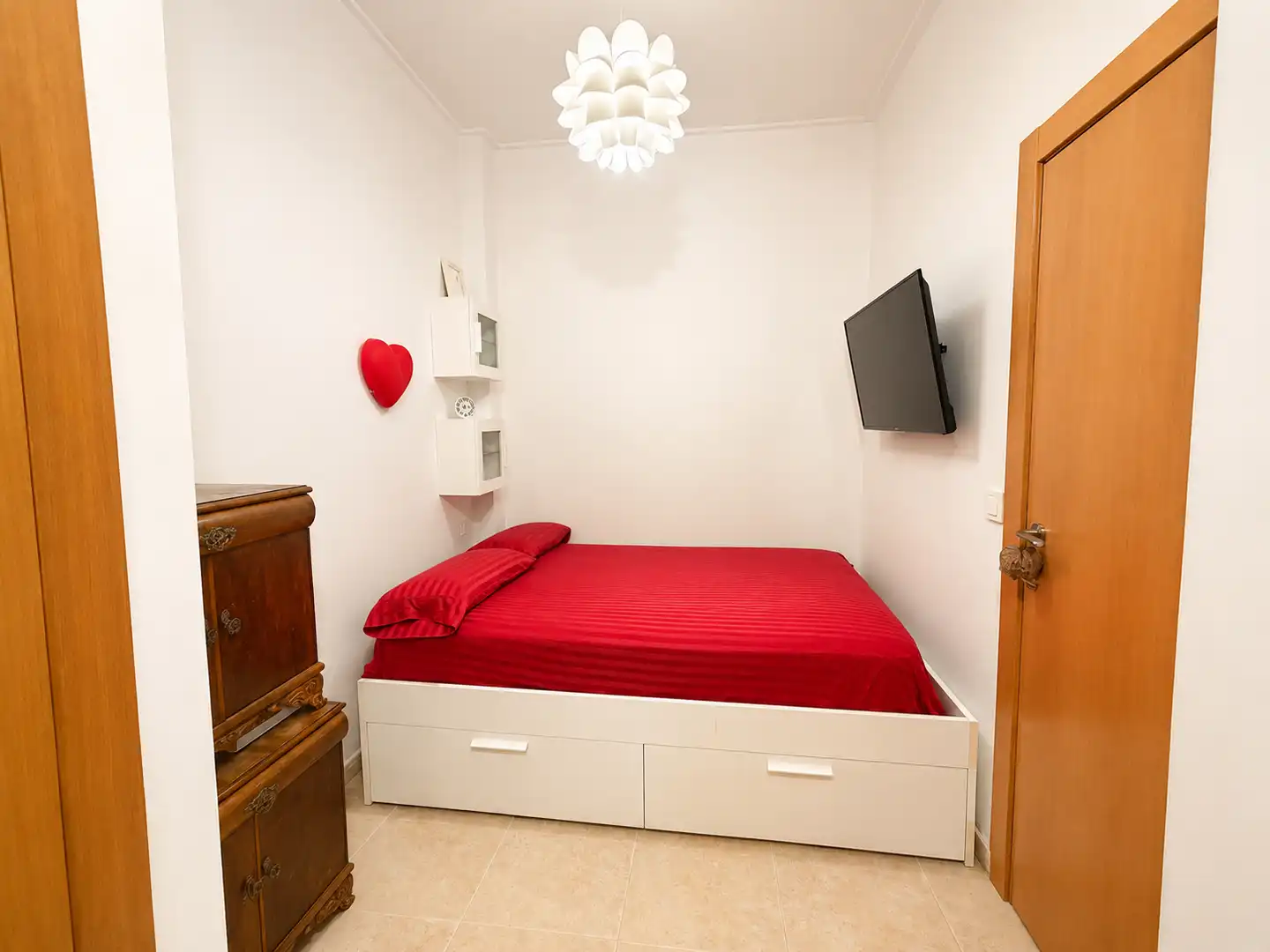 Dormitori de Apartament en venda en Alicante / Alacant amb Aire condicionat, Calefacció i Terrassa