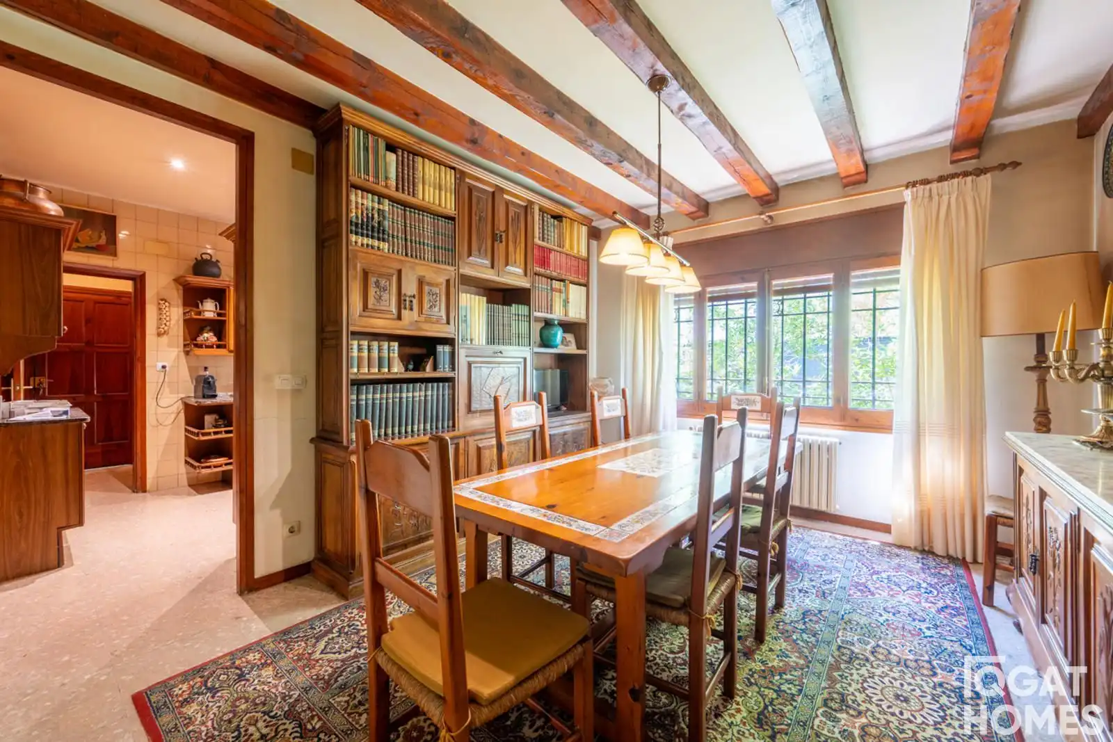 Comedor de Casa o chalet en venta en Sant Cugat del Vallès con Calefacción, Terraza y Trastero