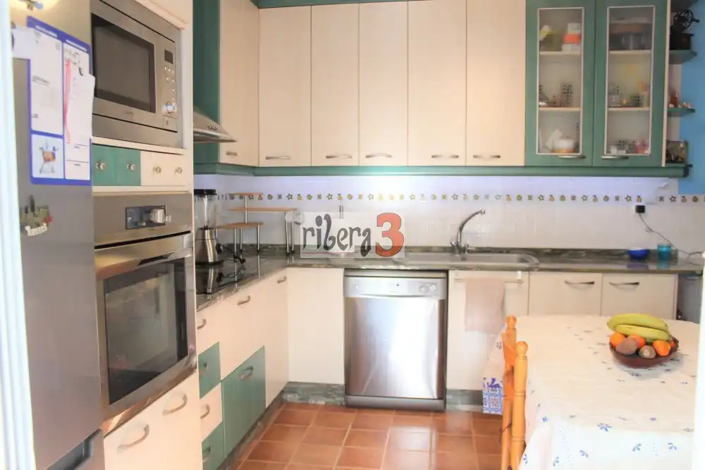 Küche von Einfamilien-Reihenhaus zum Verkauf in San Javier mit Klimaanlage, Terrasse und Balkon