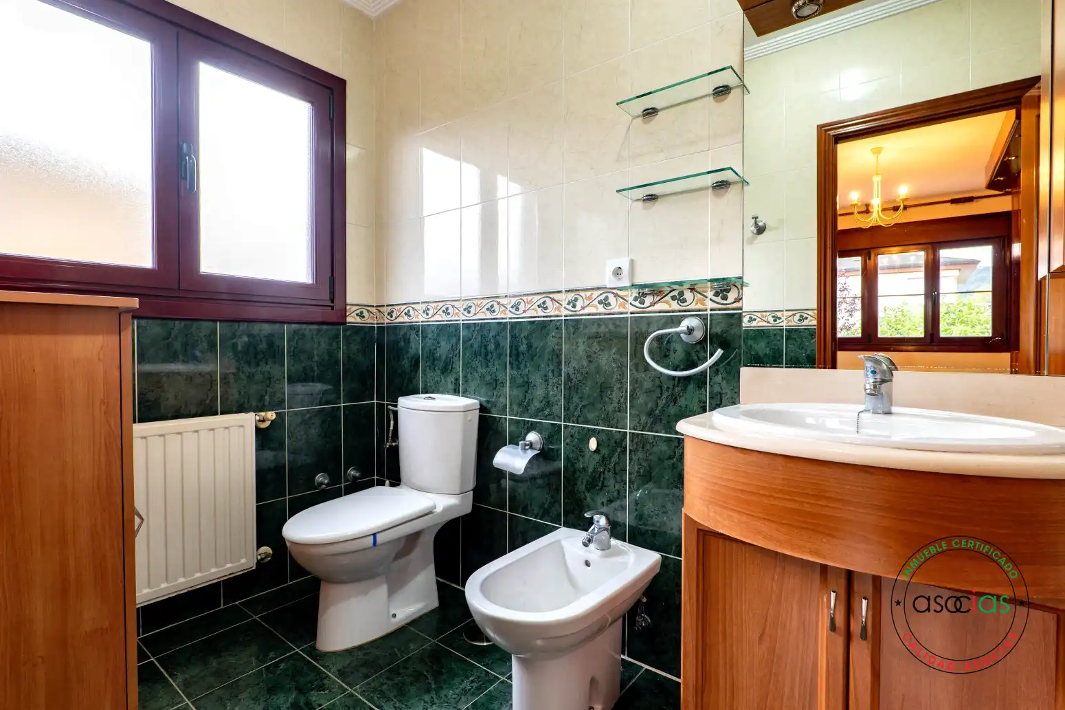 Bathroom of Detached homes for sale in Gijón   with Heating, Private garden and Parquet flooring
