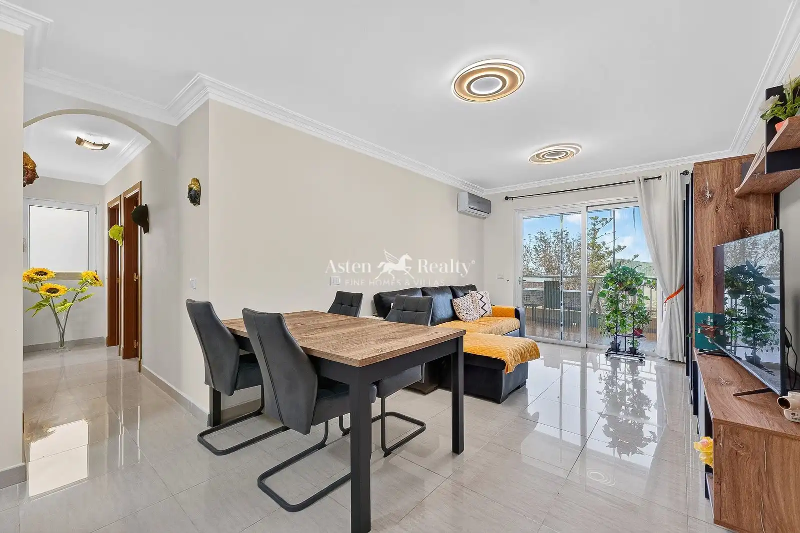 Balcony of Flat for sale in La Camella