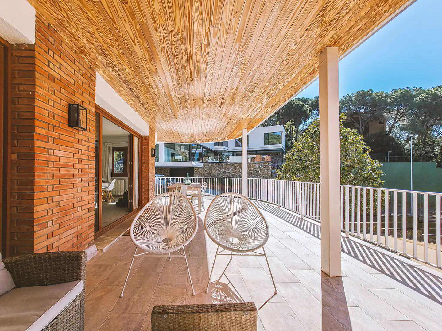 Terrace of Houses for sale in Sant Pol de Mar  with Air Conditioner, Heating and Private garden