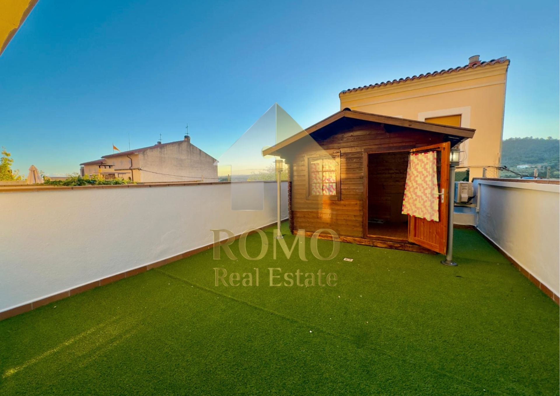 Vista exterior de Planta baixa en venda en Caldes de Montbui amb Parquet i Terrassa