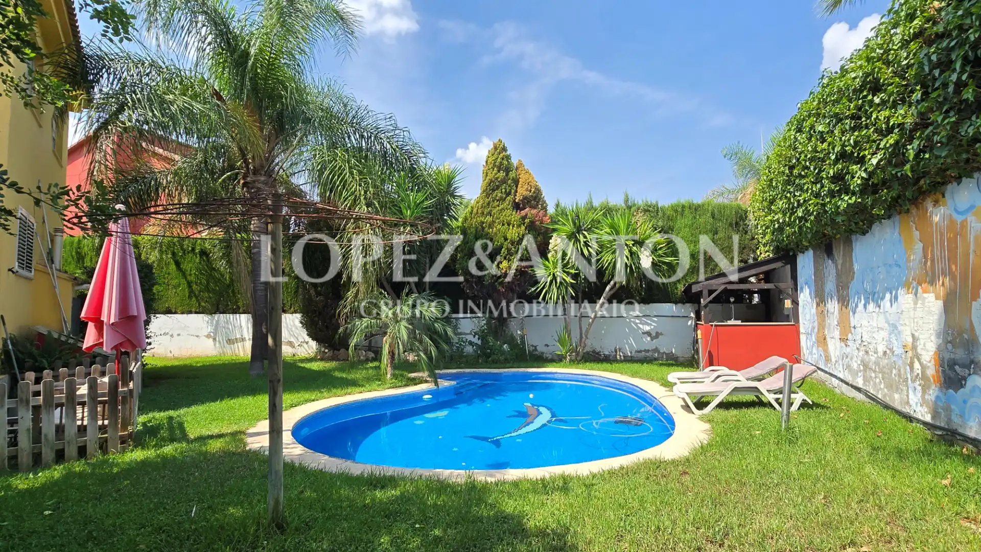 Garden of Houses for sale in L'Eliana  with Heating, Private garden and Terrace