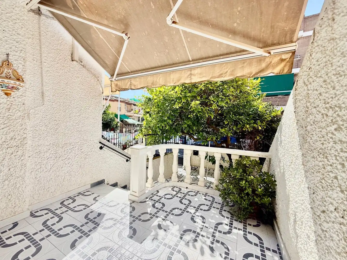Terrace of Detached homes for sale in San Pedro del Pinatar  with Air Conditioner, Private garden and Terrace