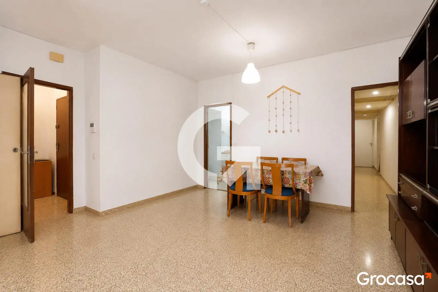 Dining room of Flat for sale in El Prat de Llobregat  with Air Conditioner and Balcony