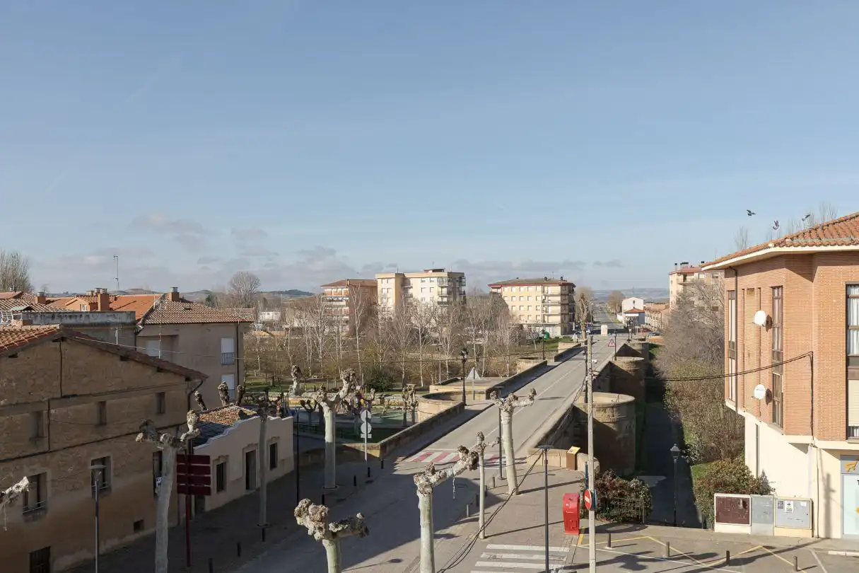 Vista exterior de Casa o xalet en venda en Casalarreina amb Jardí privat