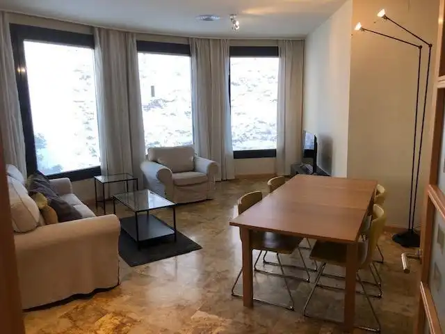 Living room of Flat for rent in Sitges  with Air Conditioner, Heating and Furnished