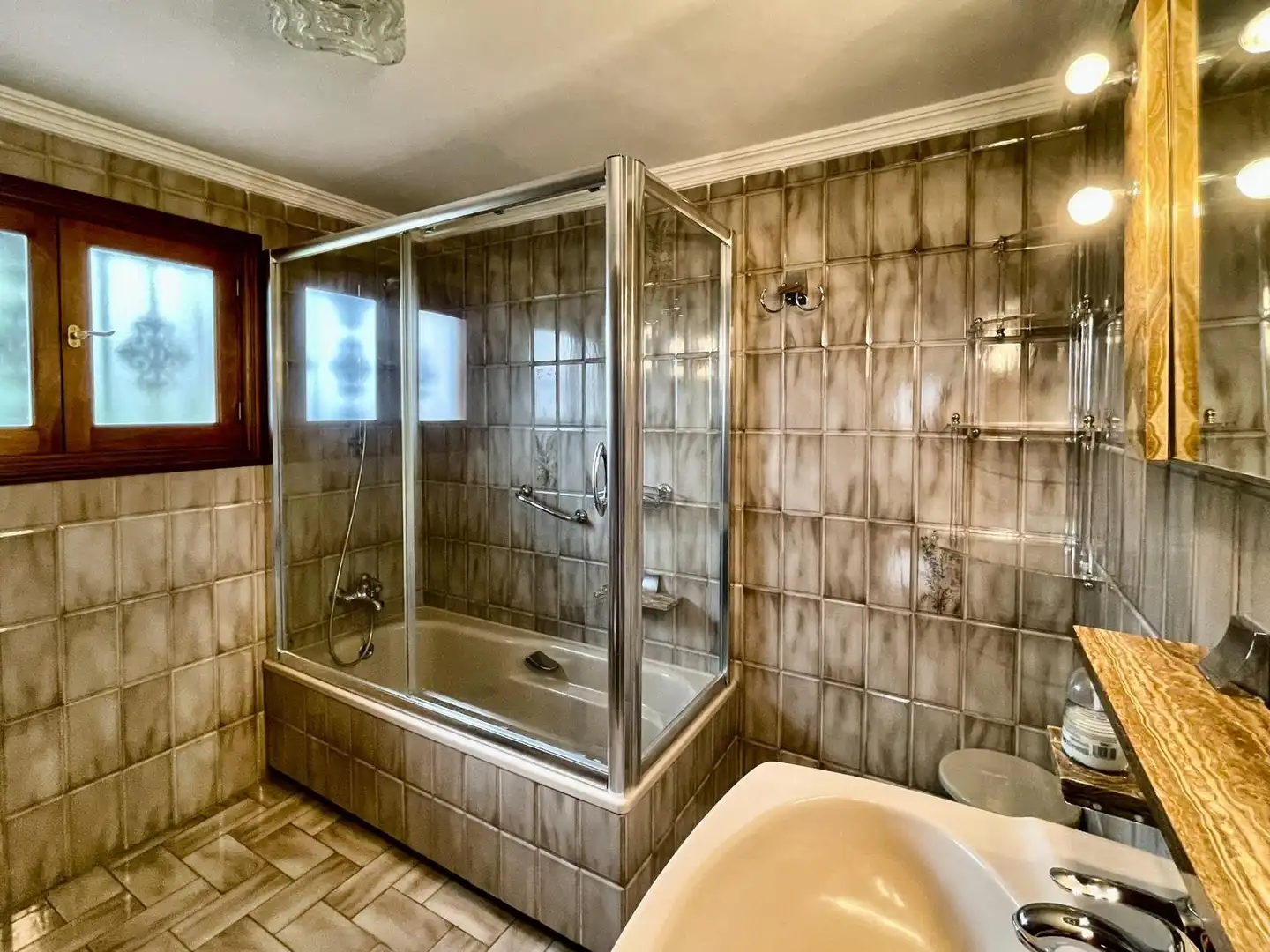 Baño de Casa o chalet en venta en Santa Brígida con Terraza, Trastero y Piscina
