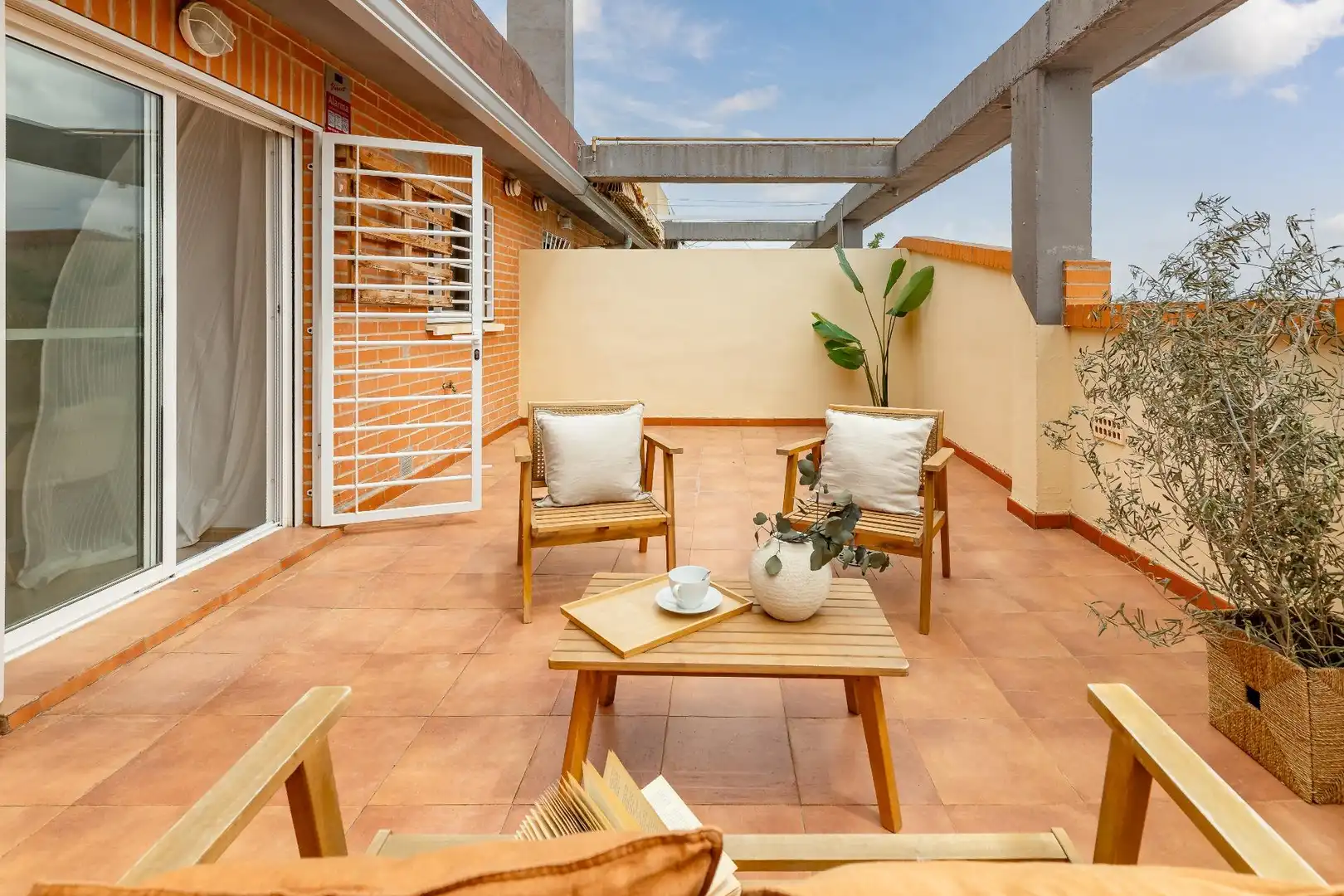Terrasse von Dachboden zum Verkauf in  Valencia Capital mit Klimaanlage und Terrasse
