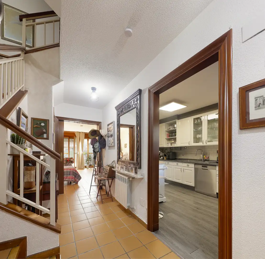 Cocina de Casa o chalet en venta en Siero con Calefacción, Jardín privado y Parquet