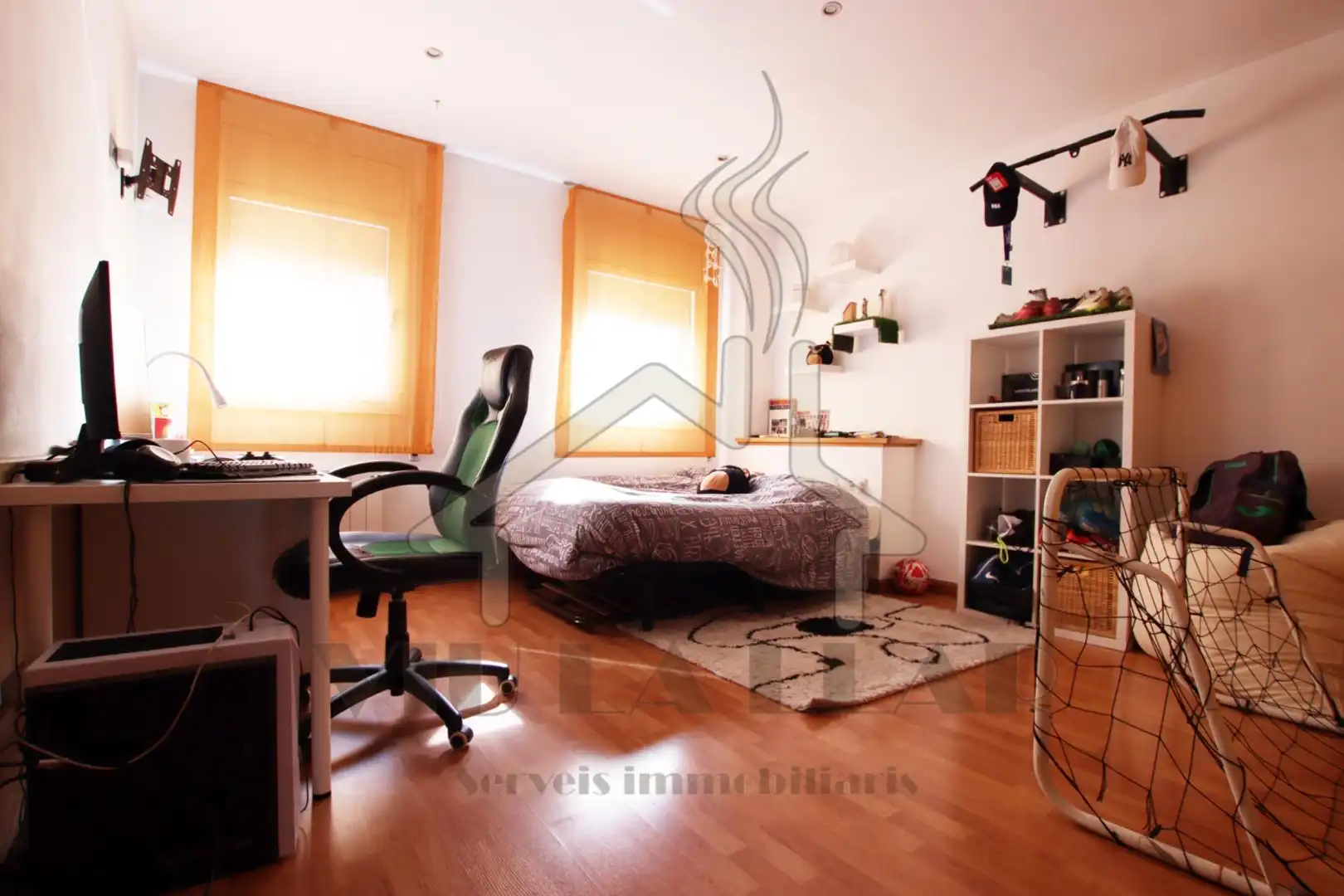Bedroom of Duplexes for sale in Mataró  with Air Conditioner, Terrace and Storage room