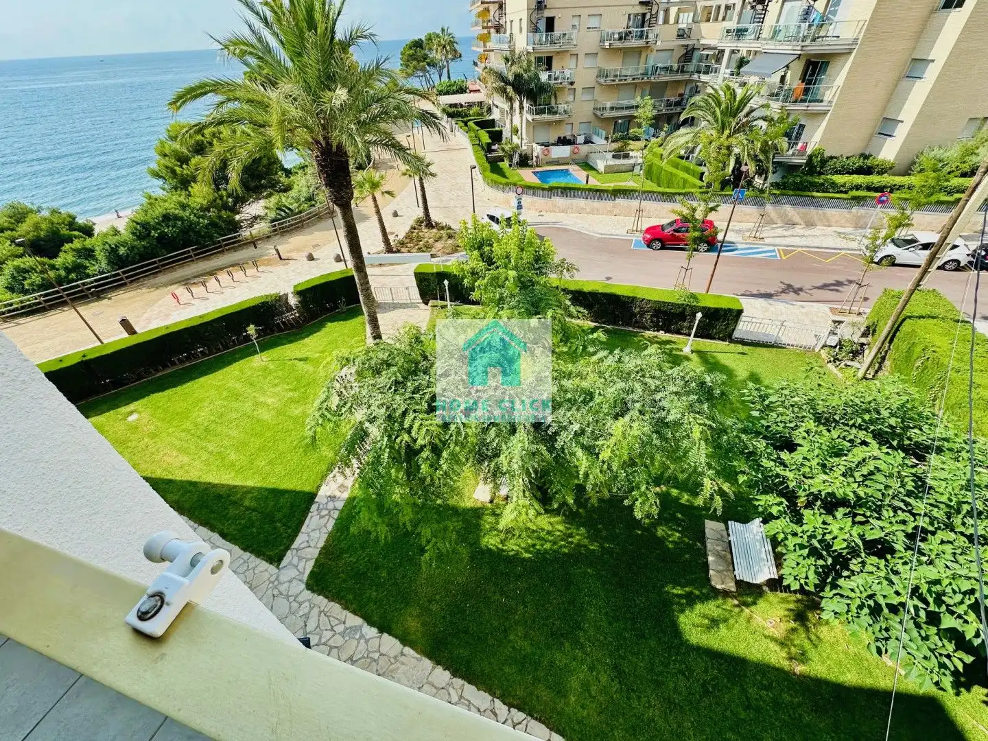 Jardí de Apartament de lloguer en Mont-roig del Camp amb Aire condicionat, Calefacció i Jardí privat