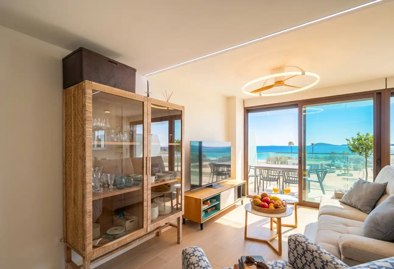 Living room of Flat for sale in Cartagena  with Air Conditioner, Heating and Terrace
