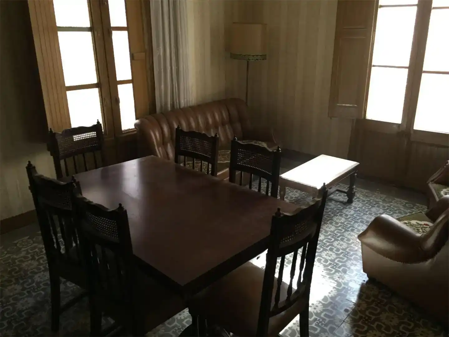 Esszimmer von Erdgeschoss zum Verkauf in Mas de las Matas mit Abstellraum, Möbliert und Balkon
