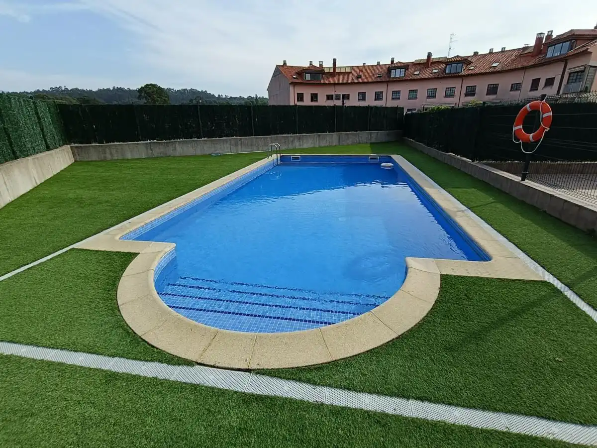 Swimming pool of Flat for sale in Llanes  with Heating, Storage room and Community pool