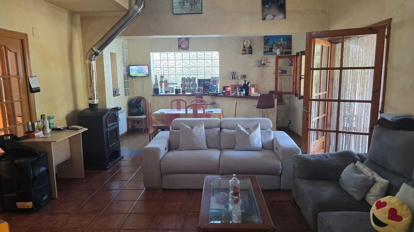 Sala d'estar de Casa o xalet en venda en Lloret de Mar amb Aire condicionat, Calefacció i Jardí privat