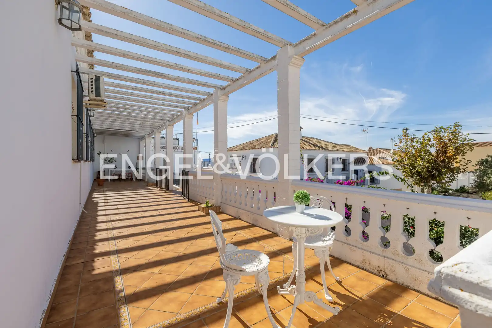 Terraza de Finca rústica en venta en La Antilla con Aire acondicionado, Calefacción y Jardín privado