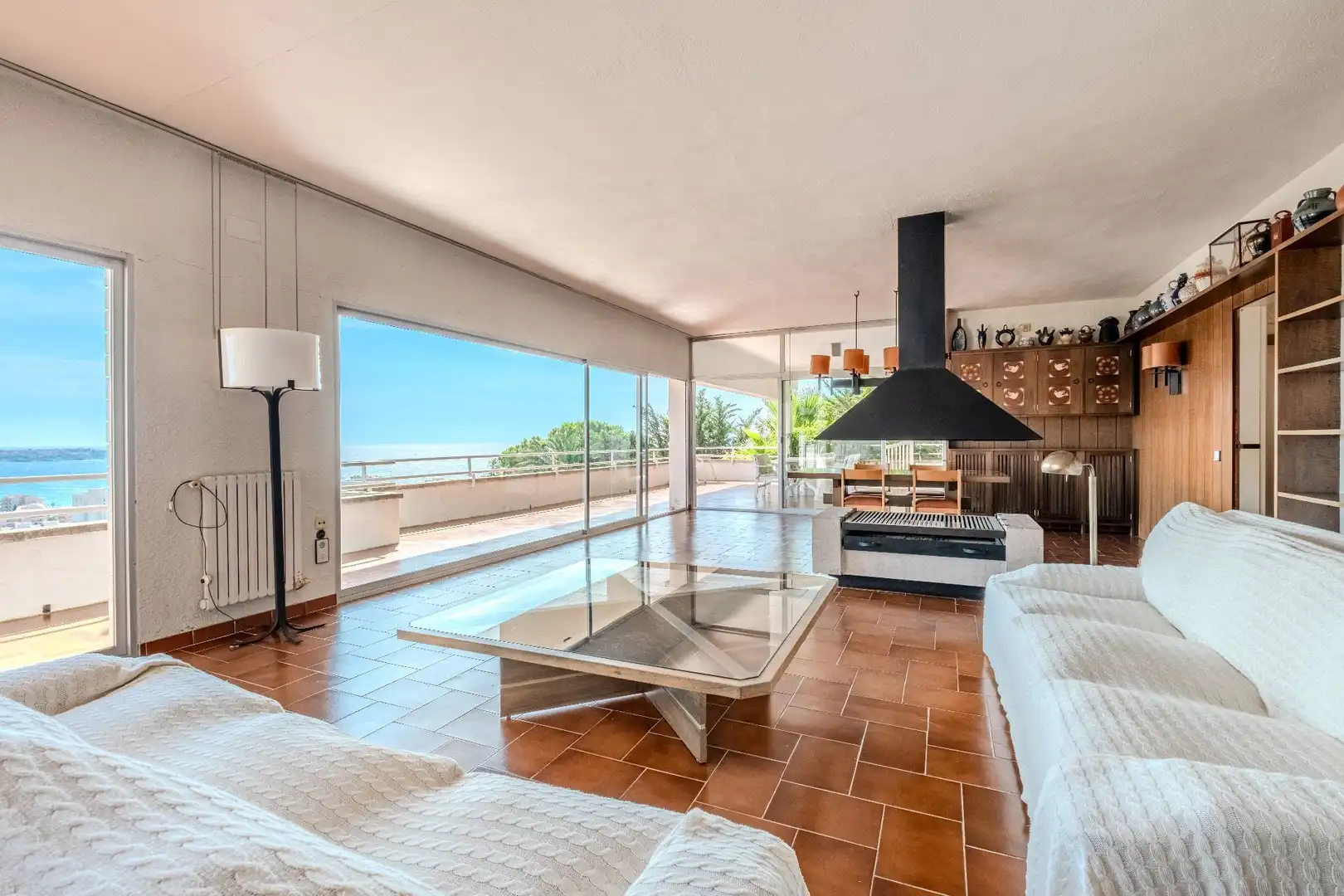 Sala de estar de Casa o chalet en venta en Calonge i Sant Antoni con Calefacción, Jardín privado y Terraza