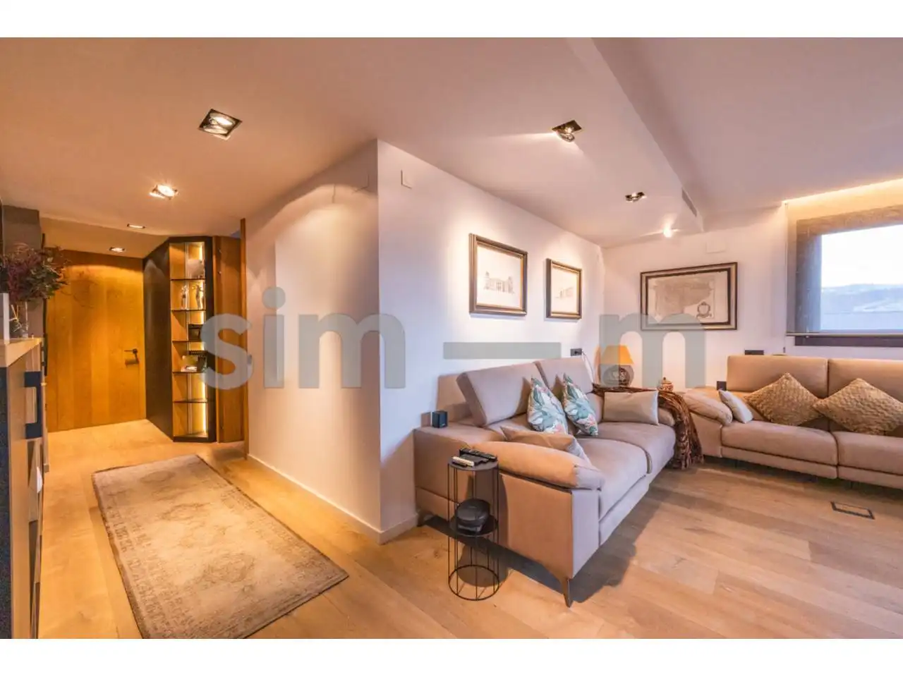 Sala de estar de Casa o chalet en venta en Sant Julià de Vilatorta con Aire acondicionado, Calefacción y Jardín privado