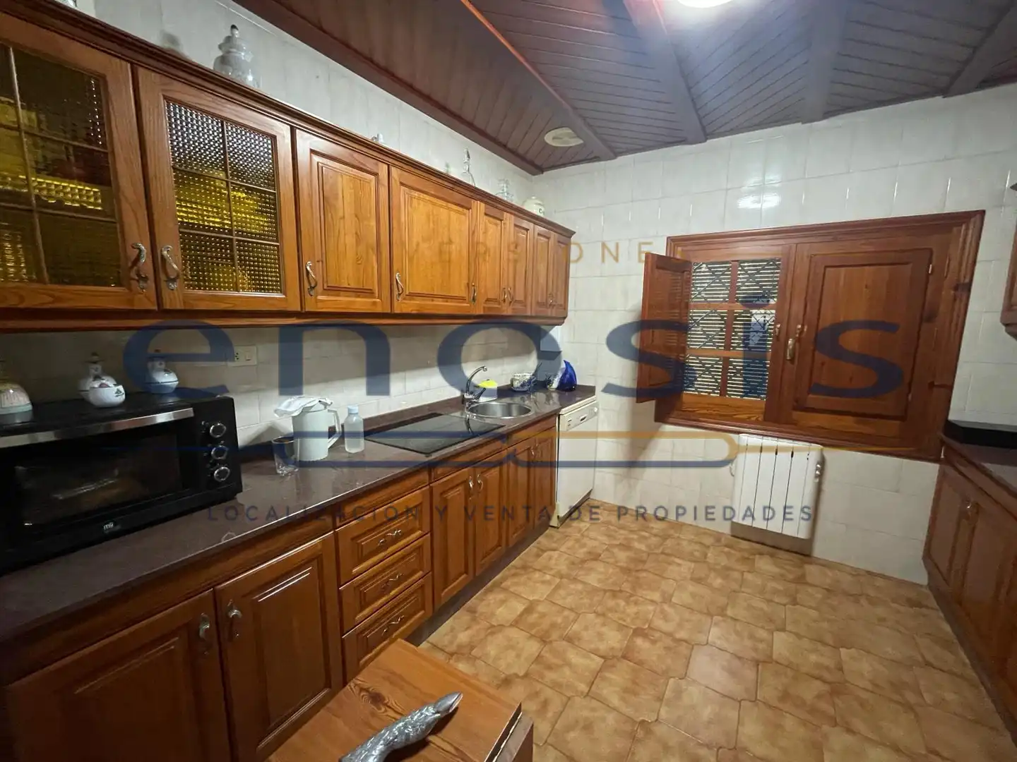 Cocina de Finca rústica en venta en Torre-Pacheco con Jardín privado, Terraza y Piscina