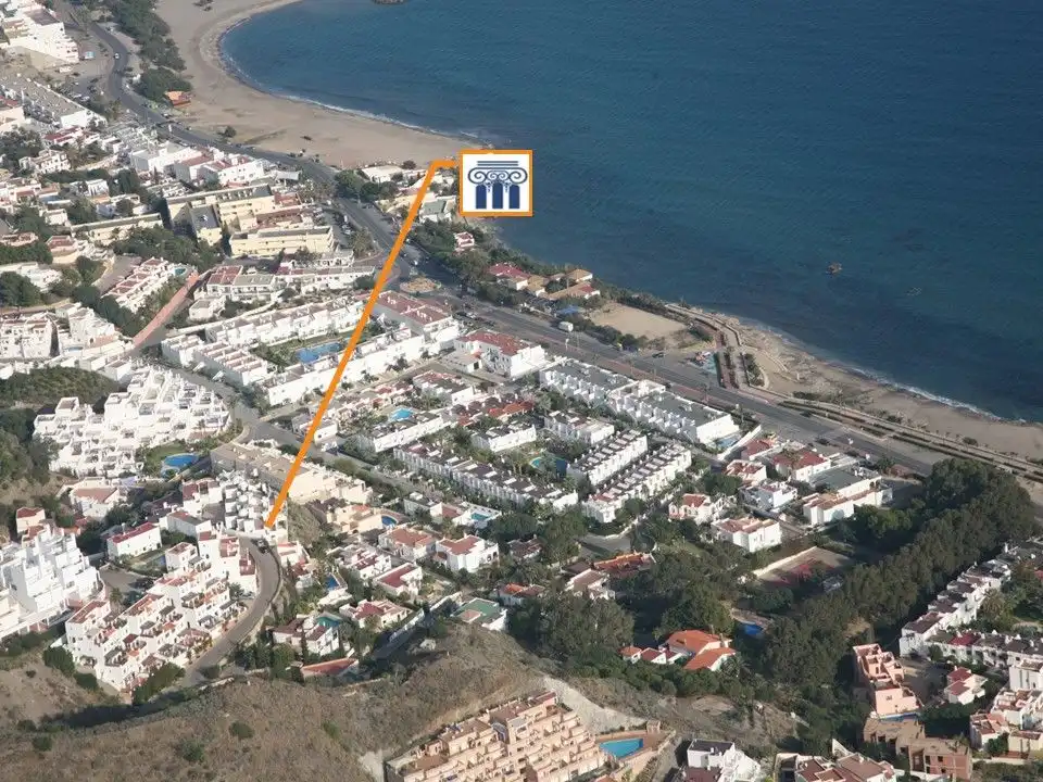 Exterior view of Detached homes for sale in Mojácar  with Air Conditioner, Terrace and Swimming Pool