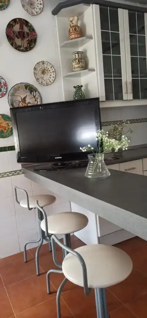 Cocina de Casa o chalet en venta en Aldeanueva de Barbarroya con Aire acondicionado, Parquet y Trastero