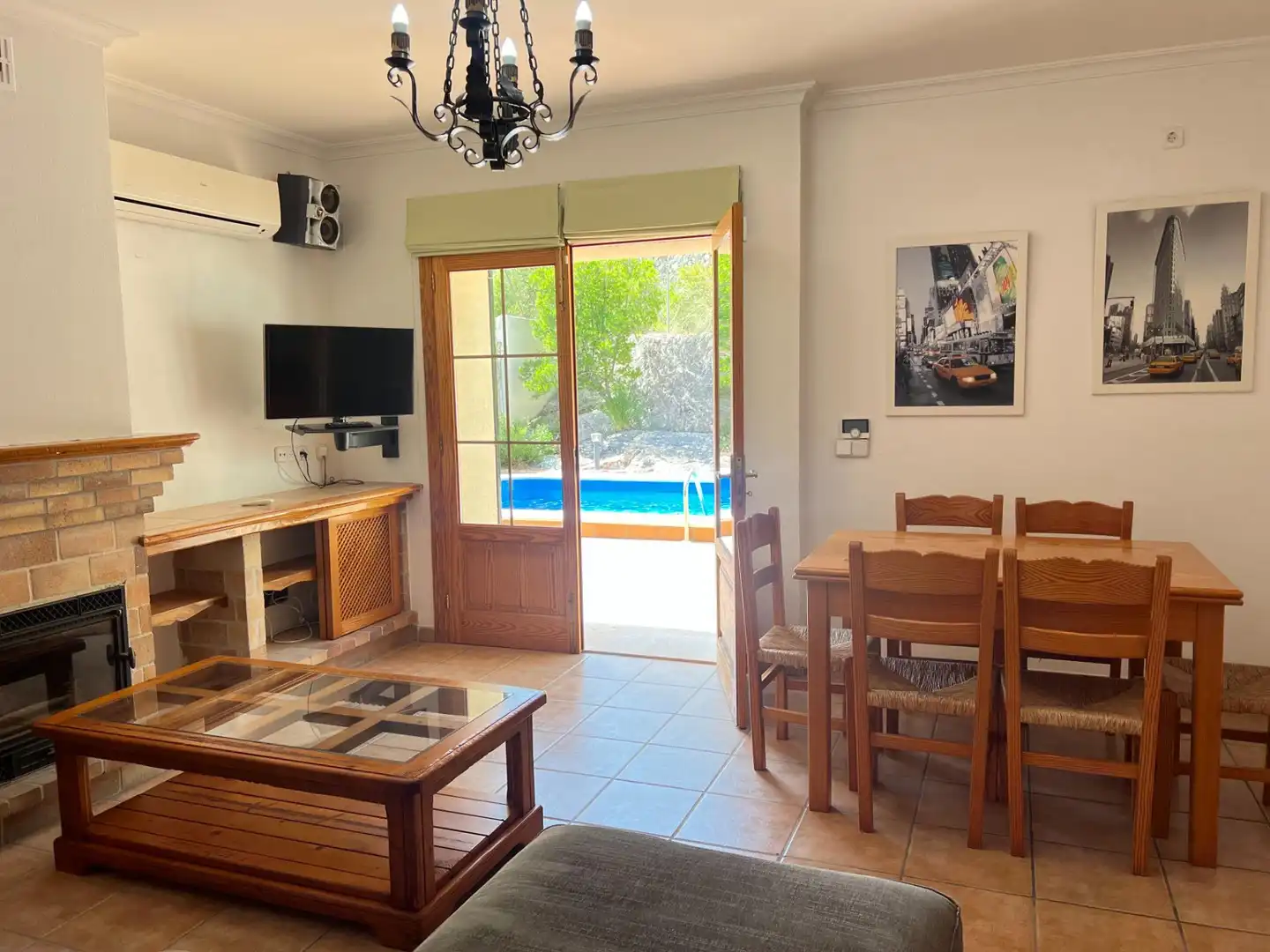 Living room of Houses for rent in Selva  with Terrace