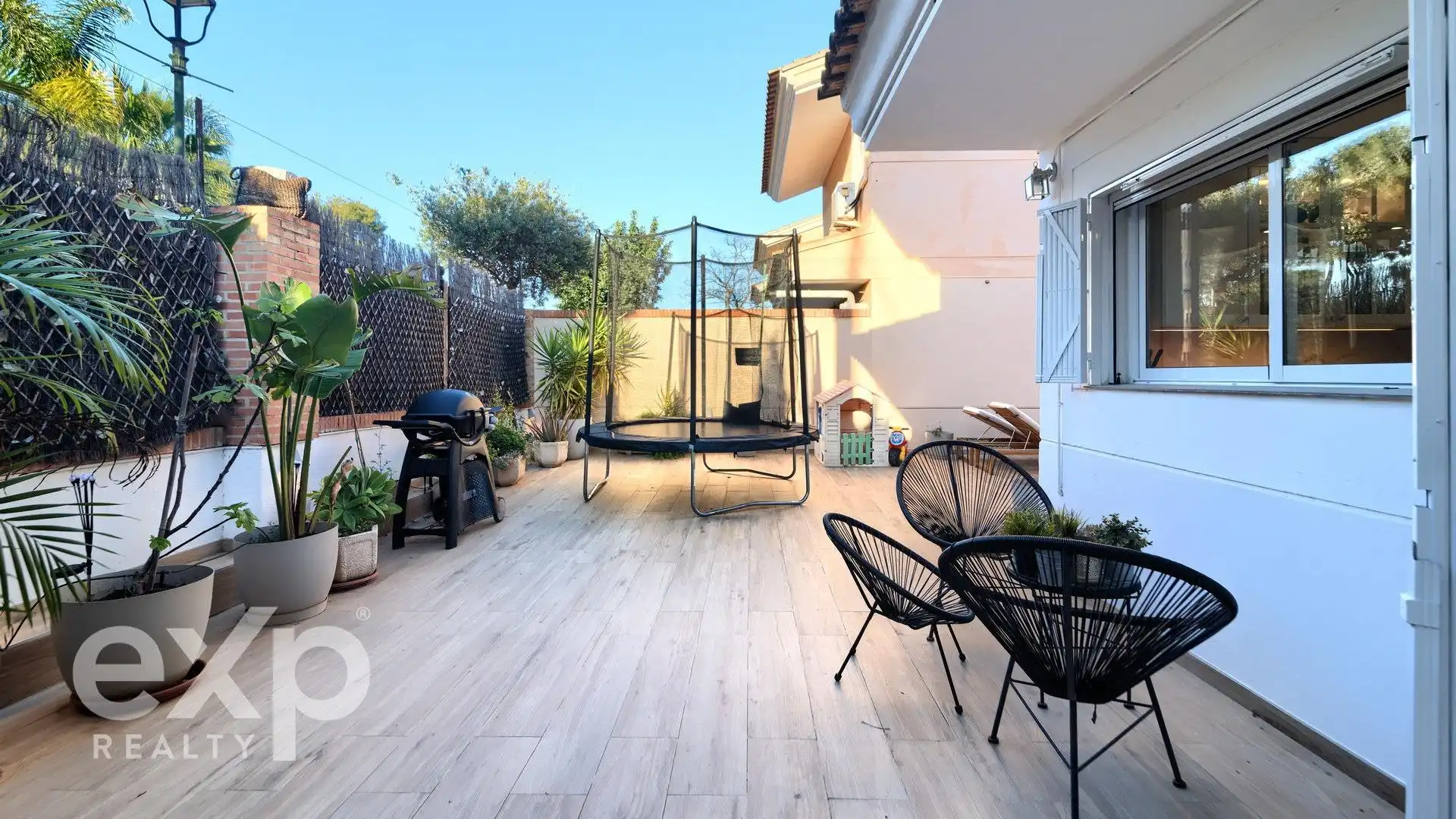 Terraza de Casa o chalet en venta en Godella con Aire acondicionado, Calefacción y Jardín privado