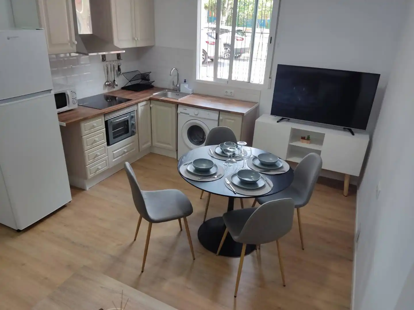 Cocina de Estudio de alquiler en Xirivella con Amueblado