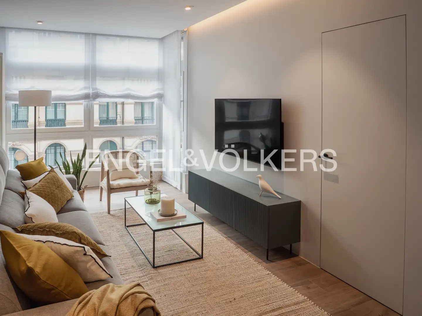 Sala de estar de Piso en venta en Bilbao  con Calefacción