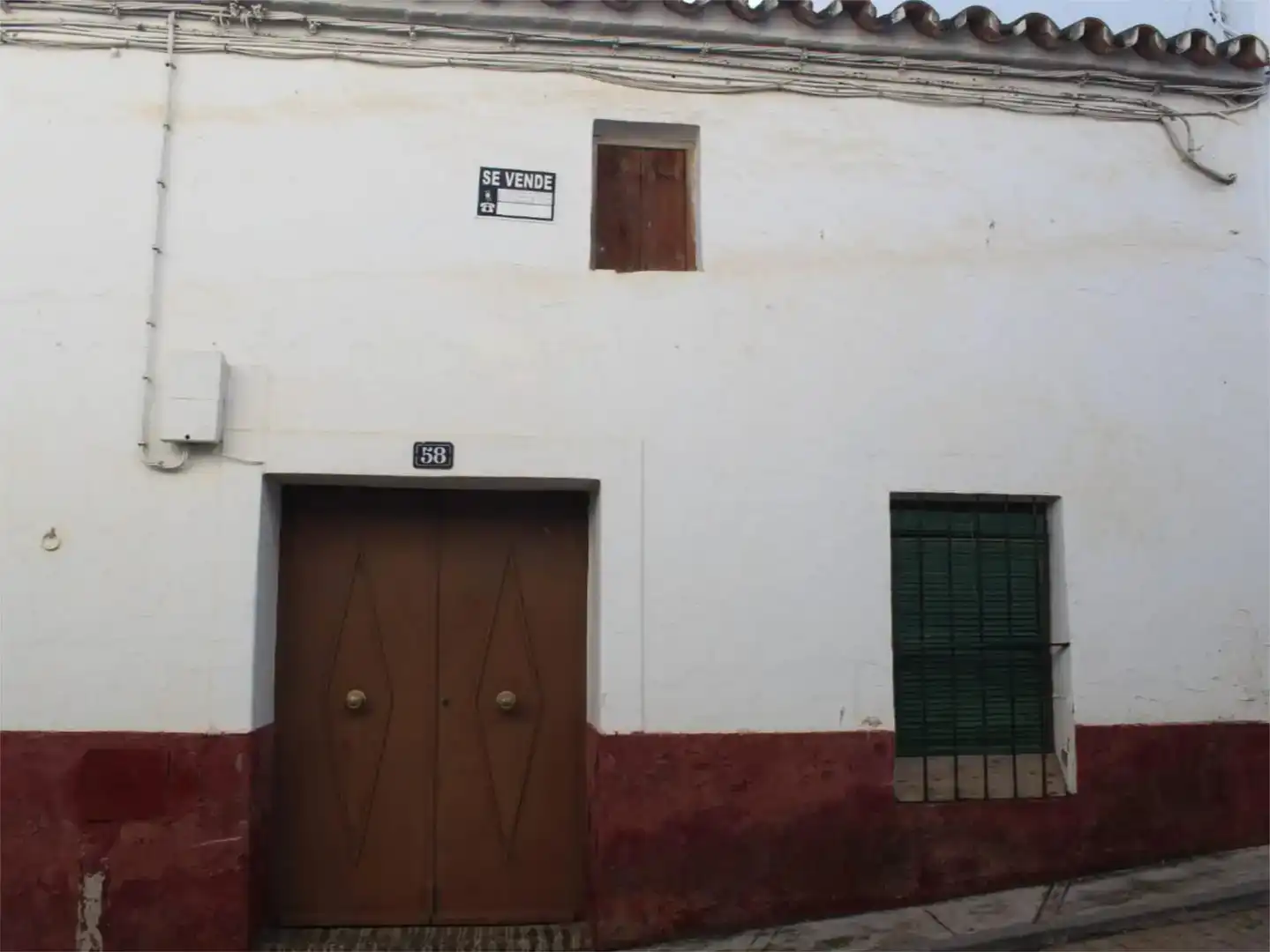 Vista exterior de Casa o xalet en venda en Feria