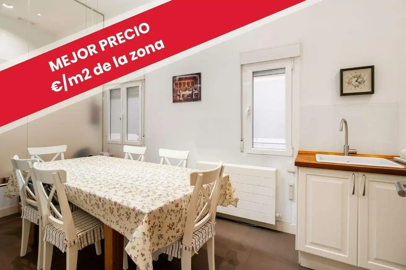 Dining room of Flat for sale in Madrid  with Air Conditioner, Heating and Storage room