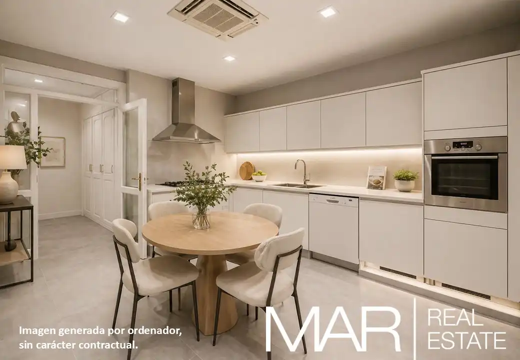 Cocina de Piso en venta en Madrid con Aire acondicionado, Calefacción y Parquet