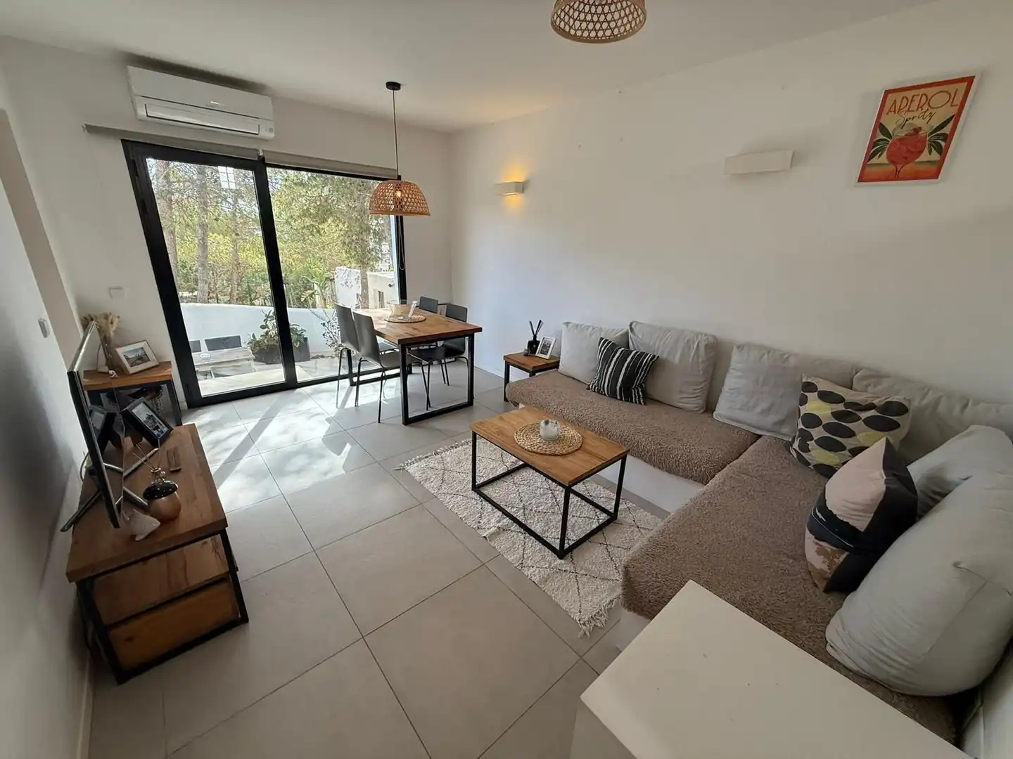 Sala de estar de Apartamento en venta en Sant Josep de sa Talaia con Aire acondicionado, Terraza y Trastero