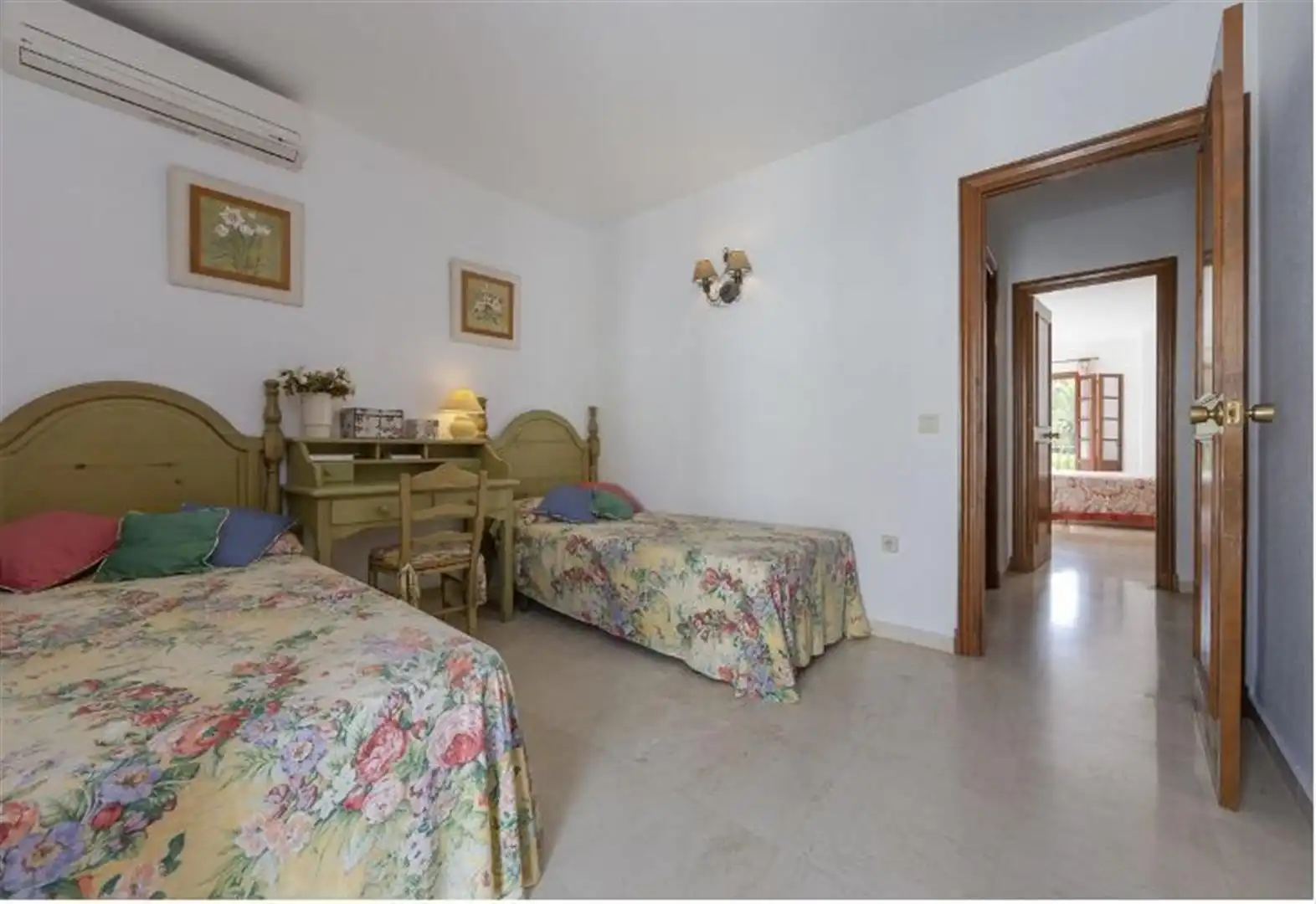 Bedroom of Detached homes for rent in Estepona  with Air Conditioner, Terrace and Swimming Pool